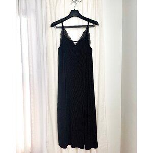 Soma Ultimate Support Maxi Bra Dress size L Comfy Boho Lace Detail